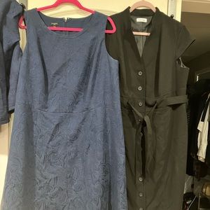 Bundle of 2 dresses and 2 blazers